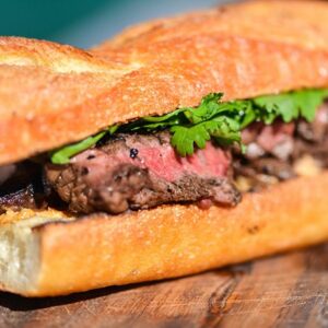 grilled steak sandwich