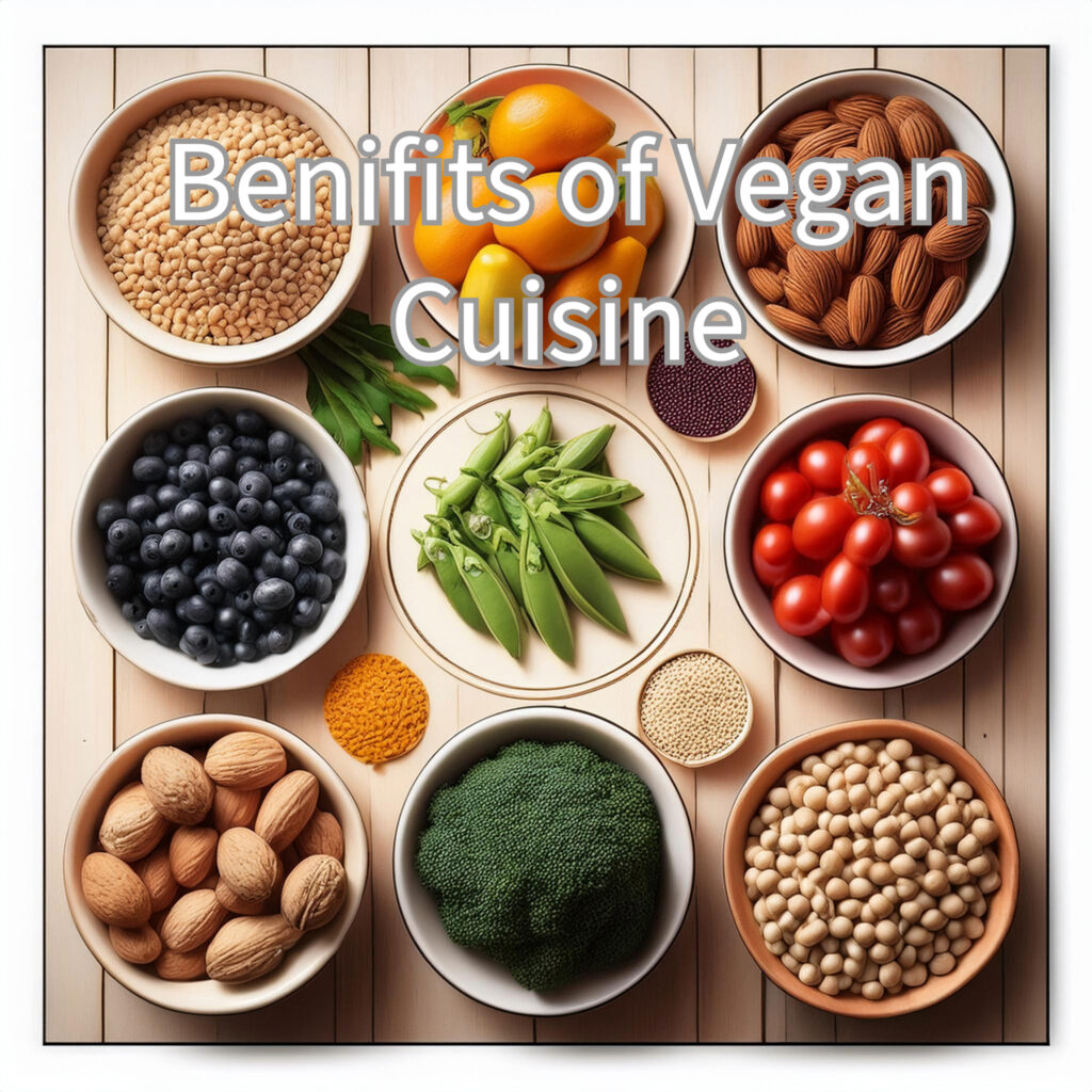 Benefits of vegan cuisine image